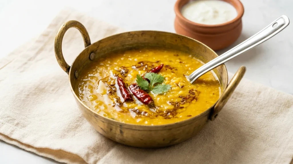 authentic punjabi dhaba style dal tadka