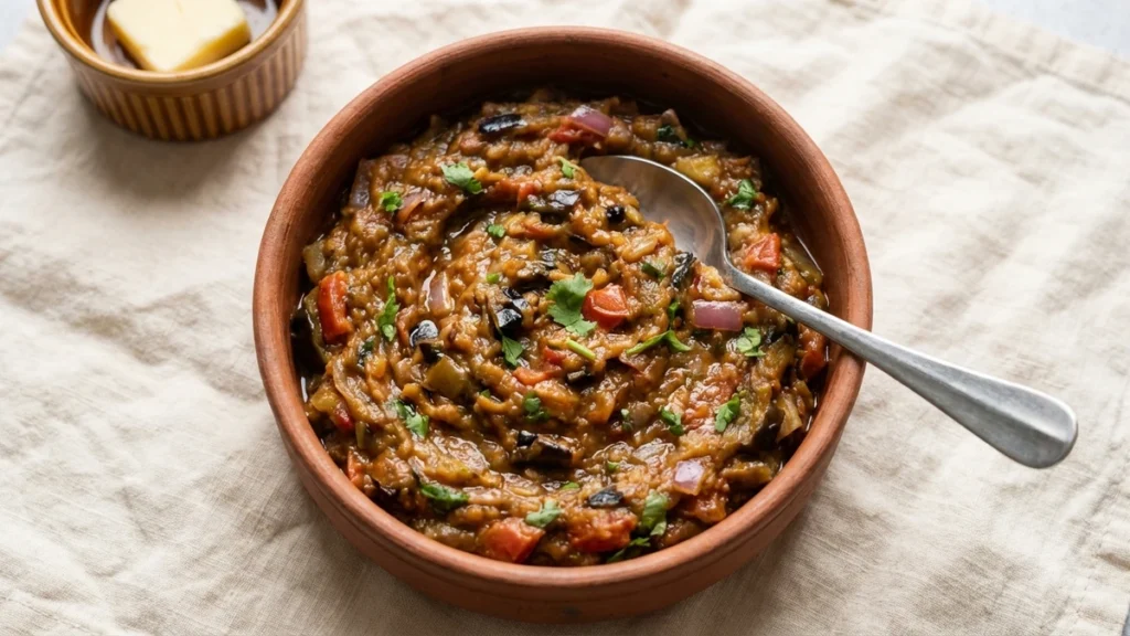 authentic punjabi style baingan bharta guide