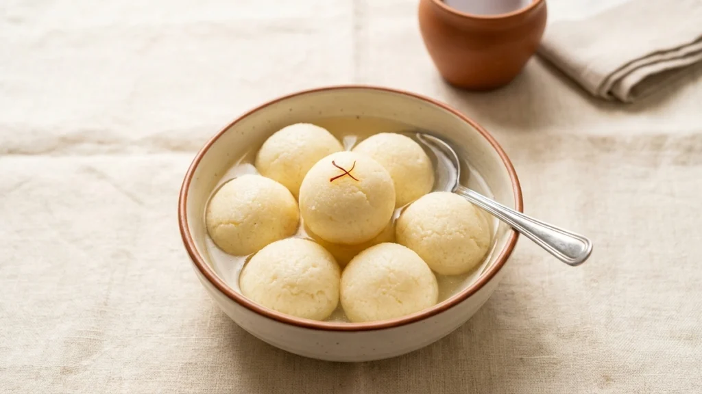 हलवाई जैसे स्पंजी रसगुल्ले बनाने का गुप्त तरीका, अब कभी नहीं फटेंगे!