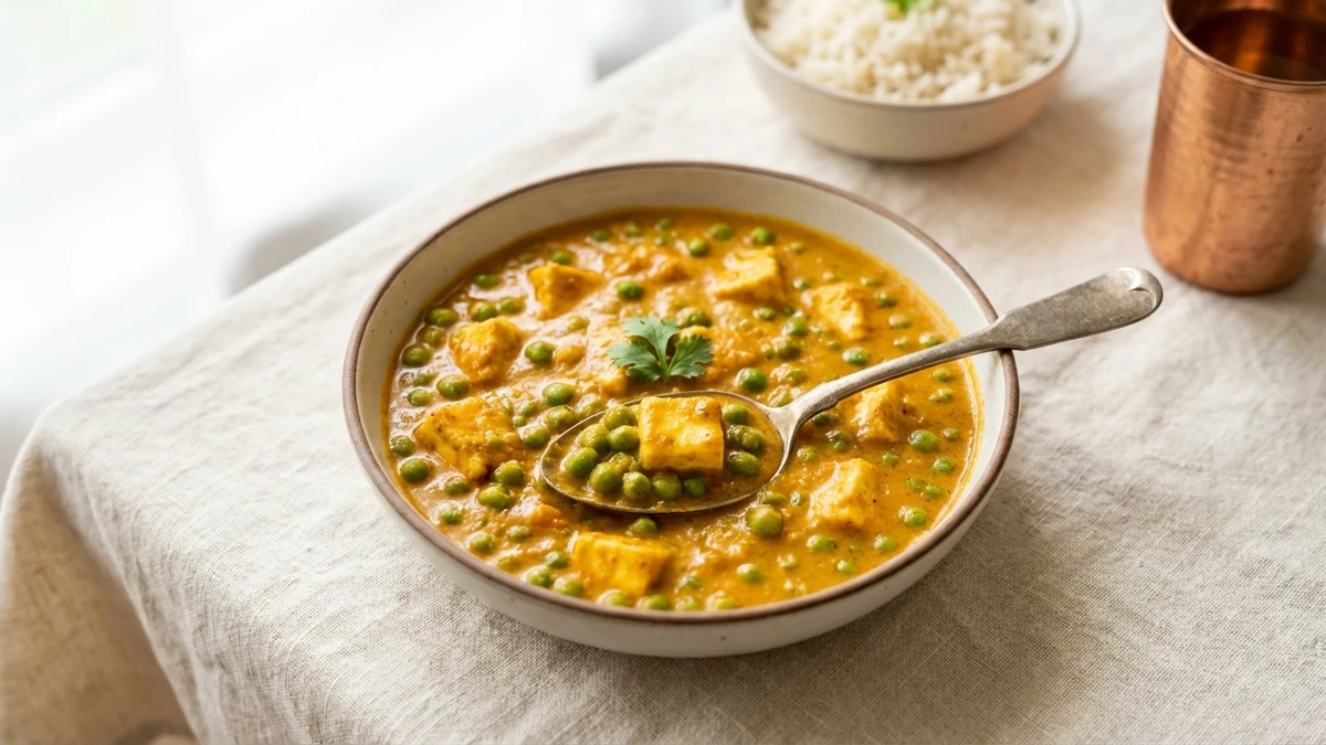 होटल जैसा मलाईदार मटर पनीर अब घर पर, बस एक सीक्रेट चीज से स्वाद बदलेगा!