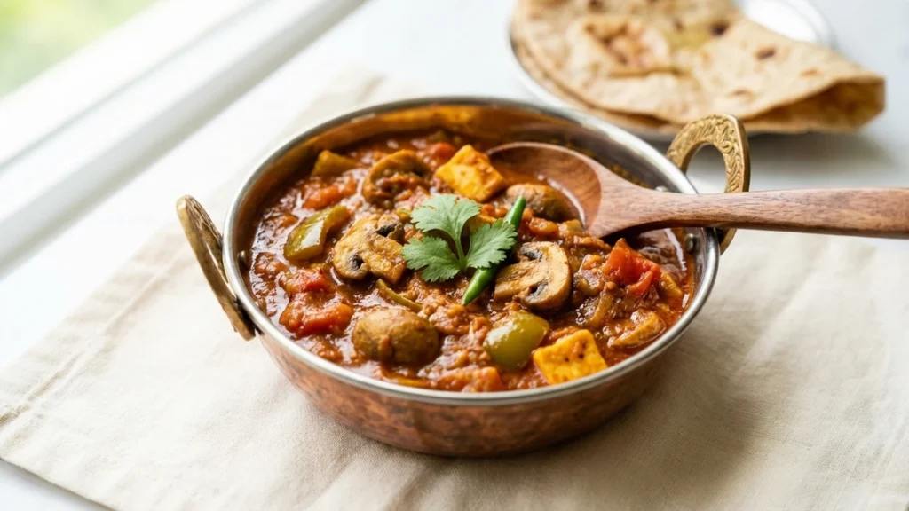 होटल वाला राज़ अब खुलेगा, घर पर ऐसी कड़ाही मशरूम कि उंगलियाँ चाटते रह जाएंगे!