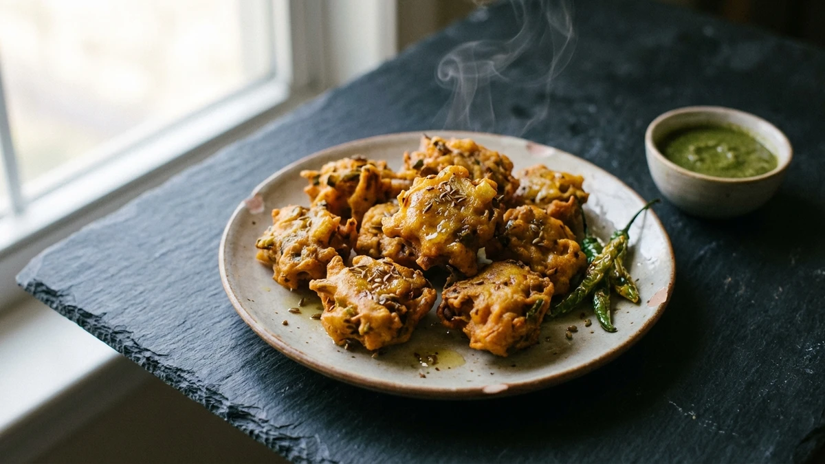 हलवाई जैसे कुरकुरे पकोड़े बनाने का गुप्त तरीका, अब घर पर बरसात का असली मज़ा!